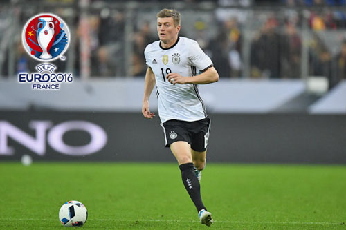 Tiền vệ trung tâm: Toni Kroos (Đức).