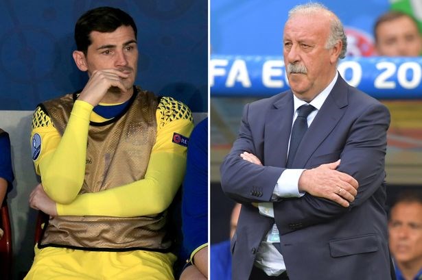Ảnh bài viết Huấn luyện viên Vicente del Bosque và Casillas dàn hòa