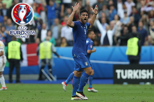 3. Graziano Pelle (Italia). Số lần phạm lỗi: 13 lần, số thẻ vàng: 2 thẻ. Ảnh: Internet.