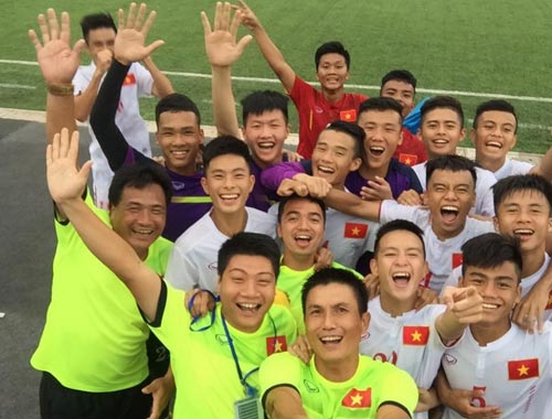Ảnh bài viết U16 Việt Nam toàn thắng: Hẹn Thái Lan ở chung kết