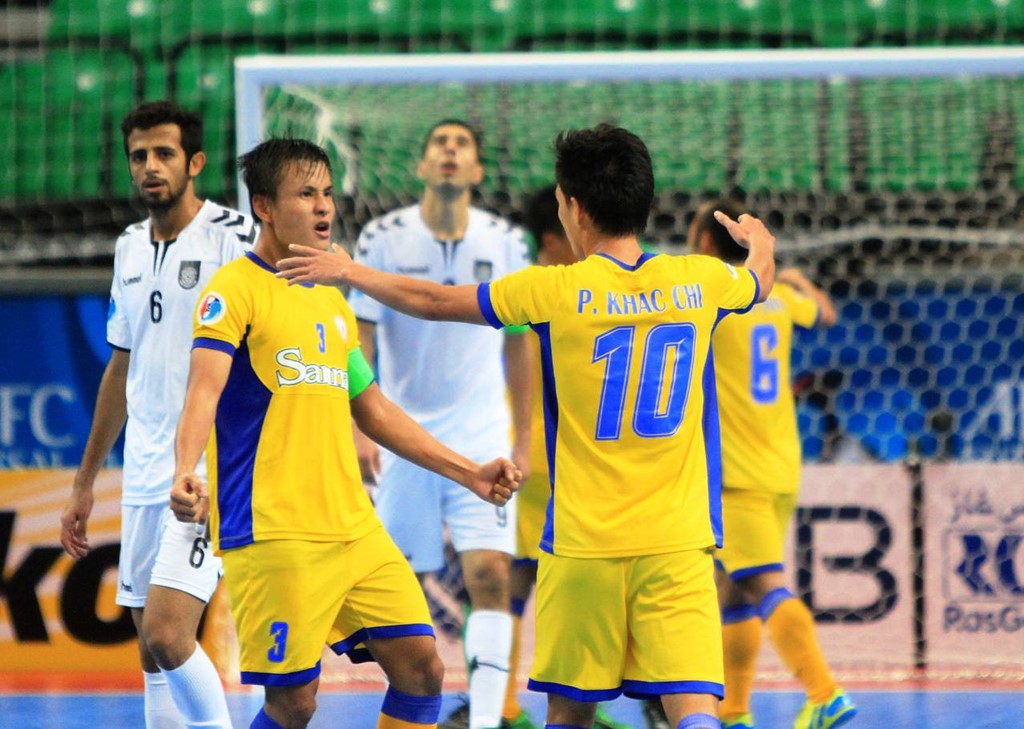 Ảnh bài viết Sanna Khánh Hòa đánh bại đội vô địch futsal Qatar