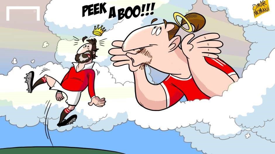 Ảnh bài viết Biếm họa Thánh Zlatan chọc ghẹo Vua Eric