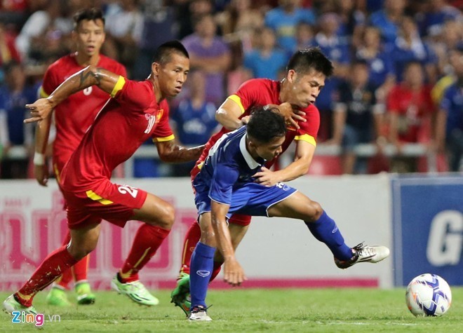 ĐT Việt Nam được báo chí nước ngoài đánh giá cao tại AFF Cup 2016. Ảnh: Tùng Lê.