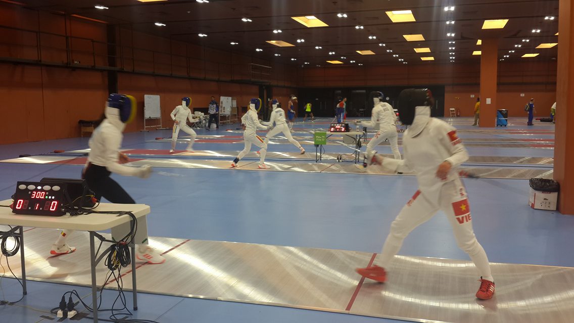 Ảnh bài viết Thi đấu kiên cường, kiếm thủ Như Hoa vẫn thua á quân nước Pháp