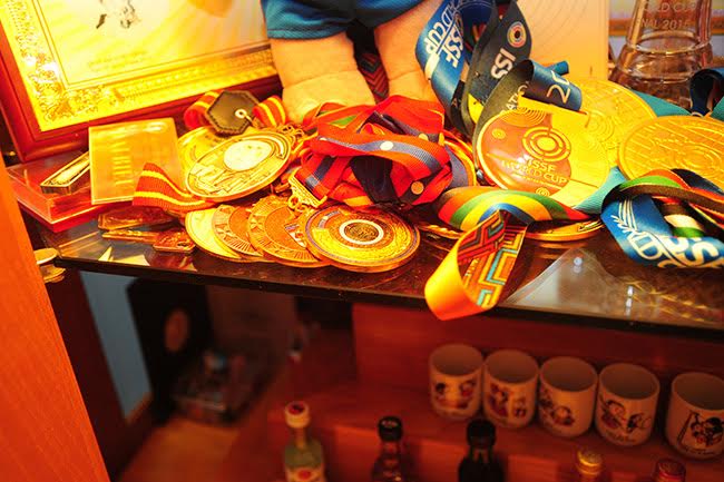 Vào môi trường Quân đội, Xuân Vinh ngày càng thi đấu vững vàng, gặt hái nhiều thành tích.