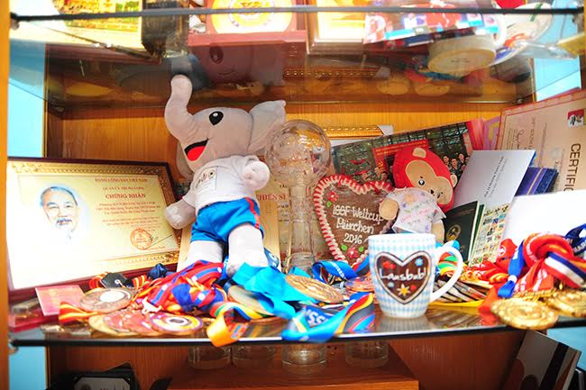 Xuân Vinh là một trong những xạ thủ sở hữu nhiều thành tích quốc tế nhất Việt Nam.