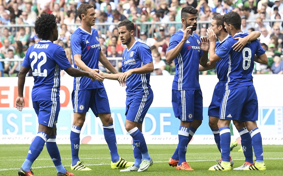 Ảnh bài viết Hazard, Costa nổ súng, Chelsea hạ đẹp Bremen