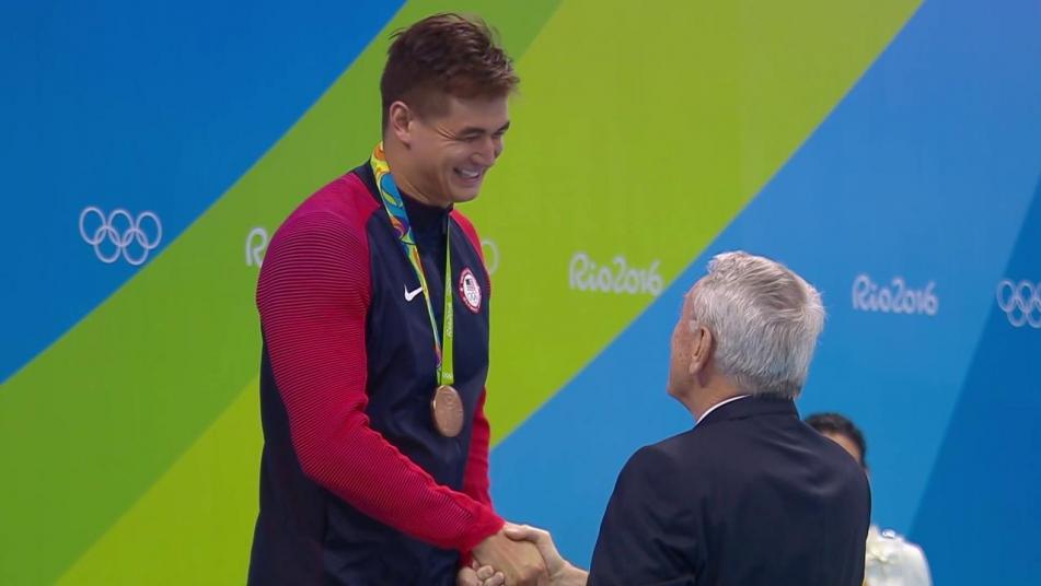 7. Nathan Adrian: Đoàn thể thao Mỹ, môn bơi lội với thành tích 2 HCV, 2 HCĐ. Ảnh: Internet.