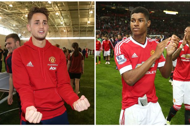 Adnan Januzaj và Marcus Rashford cần cân nhắc kỹ chuyện tương lai. Ảnh: Internet.
