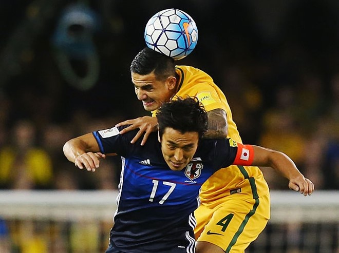 Ảnh bài viết 'Cây trường sinh' Tim Cahill bất lực trước Nhật Bản