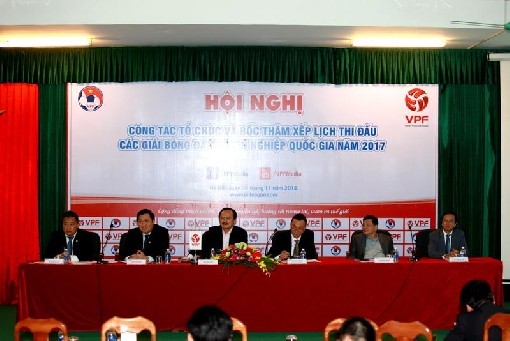 Lễ bốc thăm, xếp lịch thi đấu mùa giải 2017.