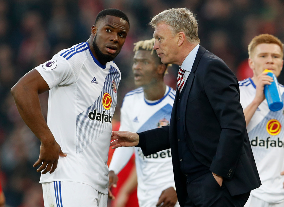 Rõ ràng HLV David Moyes đã làm rất tốt công việc trong phần lớn thời gian trận đấu. Ảnh: Daily Mail.
