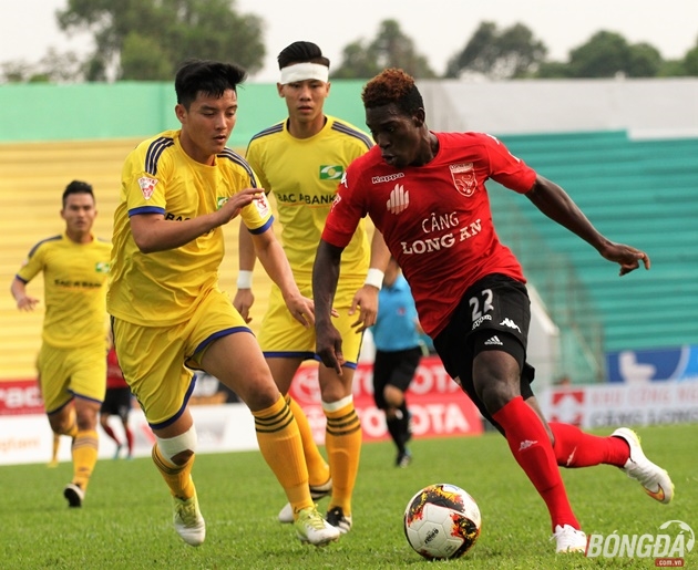 Ảnh bài viết Long An không thể hóa giải lời nguyền trước SLNA