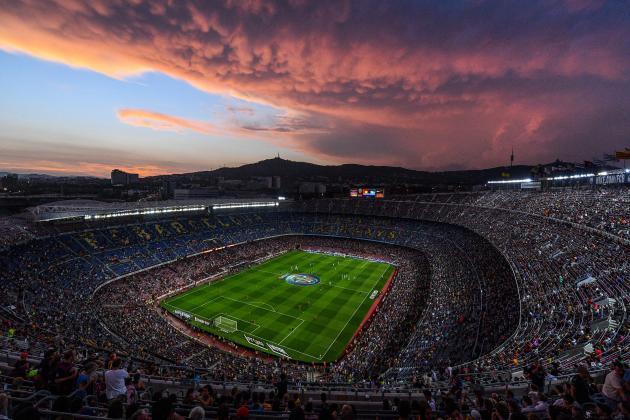 1. Barcelona (La Liga): 80,013 khán giả. Ảnh: Talksport.