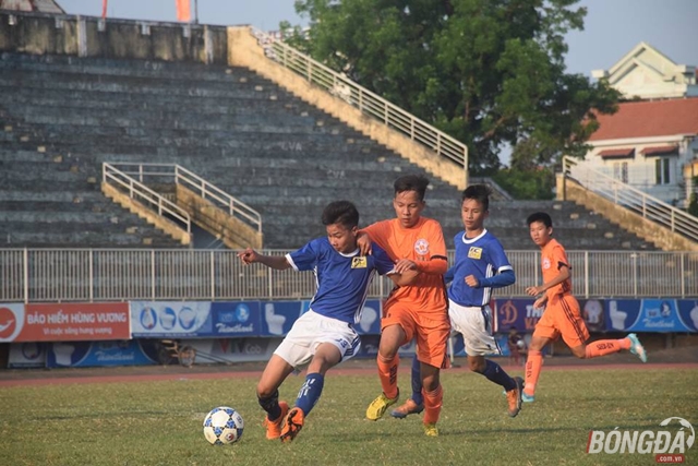 Ảnh bài viết Vòng loại lượt đi U15 Quốc gia 2017: U15 PVF “hủy diệt” đối thủ