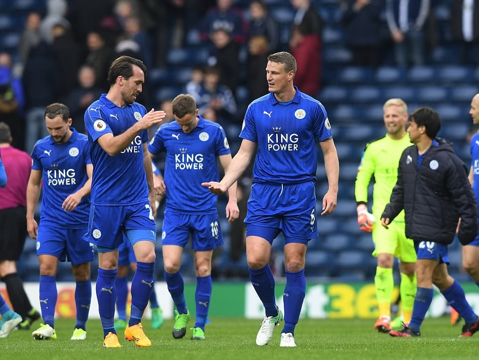 Chung cuộc, Leicester giành chiến thắng tối thiểu 1-0 trước West Brom. Ảnh: Daily Mail.