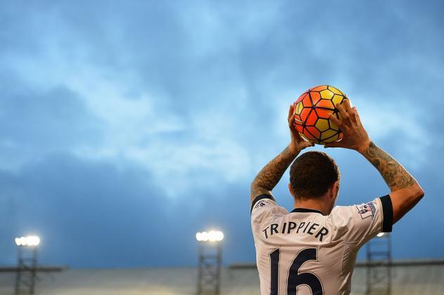 Hậu vệ phải: Kieran Trippier (Tottenham Hotspur) - Kyle Walker là sự lựa chọn hàng đầu ở vị trí hậu vệ trái của Spurs ở phần lớn thời gian của mùa giải. Nhưng với việc tương lai của hậu vệ 26 tuổi người Anh trở nên không rõ ràng, HLV Mauricio Pochettino buộc phải trao cơ hội cho Trippier nhiều hơn. Có vẻ cựu cầu thủ Manchester City đang cố gắng tận dụng thời cơ.