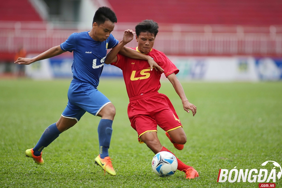 Tại giải đấu lần này, U17 PVF được đánh giá rất cao với dàn cầu thủ với chất lượng đồng đều. Ảnh: Duy Anh.