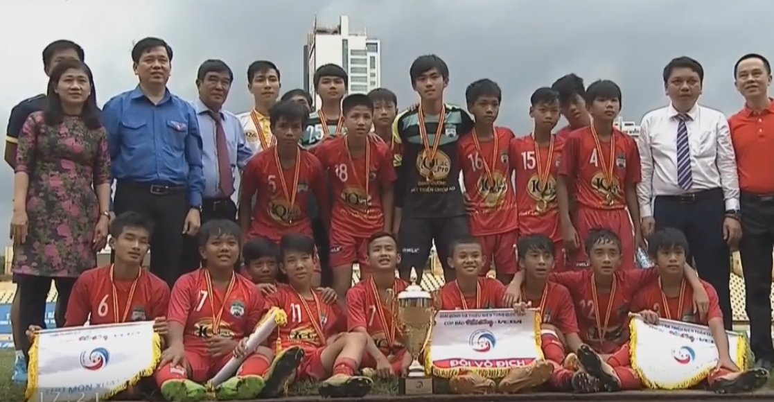 Ảnh bài viết Đánh bại Viettel, U13 HAGL vô địch giải Thiếu niên Nhi đồng toàn quốc