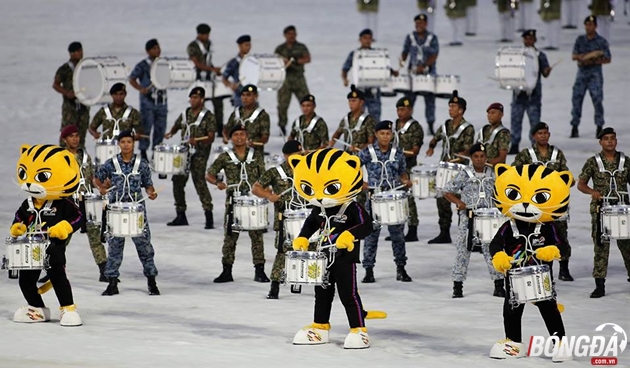 Linh vật của SEA Games 29 là chú hổ Rimau.