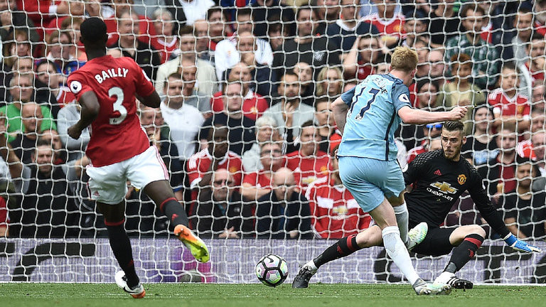 Nếu giành chiến thắng ở derby Manchester, Man City sẽ nối dài chuỗi trận thắng liên tiếp lên con số 14, đồng thời nới rộng khoảng cách với đối thủ cùng thành phố lên 11 điểm. De Bruyne nói anh thích bỏ xa 11 điểm hơn là 5 hoặc 8 điểm. "Điều đó có nghĩa là chúng tôi gần như có lợi thế dẫn trước 4 trận đấu”, ngôi sao người Bỉ cho hay.