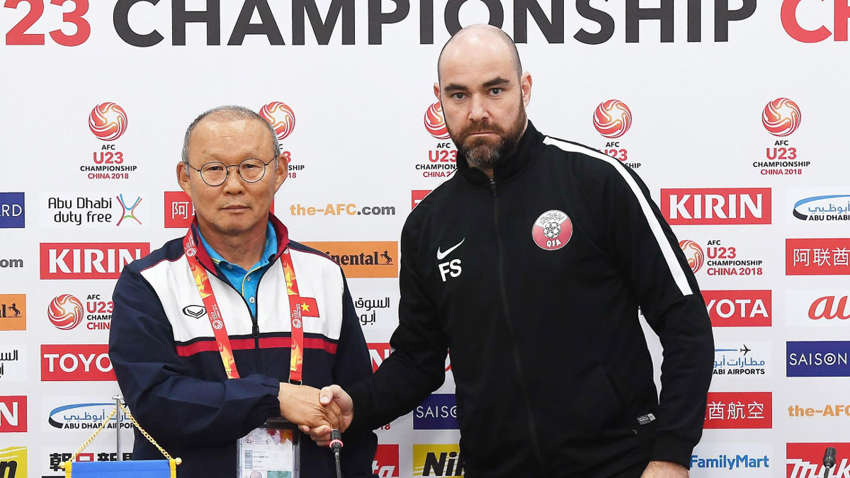U23 Qatar có nòng cốt là đội U19 vô địch châu Á 2014.