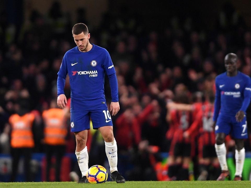Toan tính của Conte xoay quanh Hazard đã thất bại hoàn toàn.