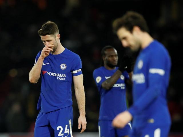 Chelsea thất bại 1-4 trước Watford