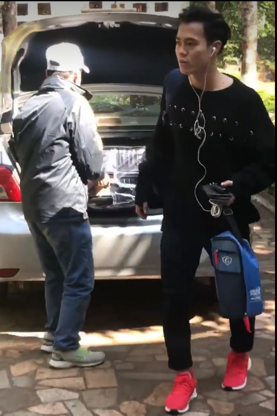 Văn Toàn cũng đã trở về nơi ở quen thuộc sau hơn 2 tháng tập trung cùng U23 Việt Nam.