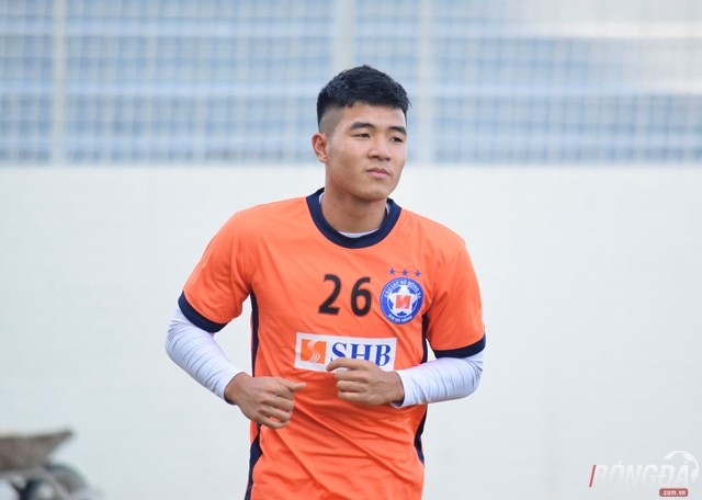 Hà Đức Chinh sẽ là niềm hy vọng của SHB Đà Nẵng ở V-League 2018.