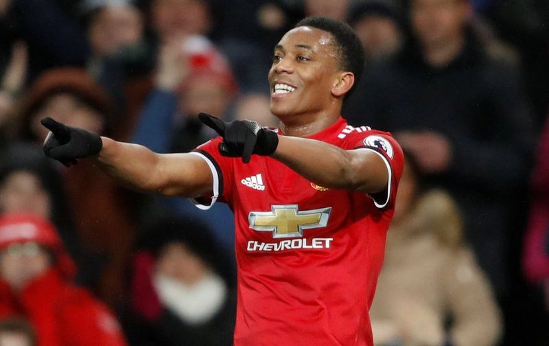 Anthony Martial không có nhiều cơ hội đá chính dưới thời Mourinho.