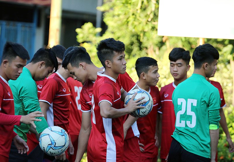 U19 Việt Nam không còn quyền tự quyết. Ảnh: Đoàn Ca.