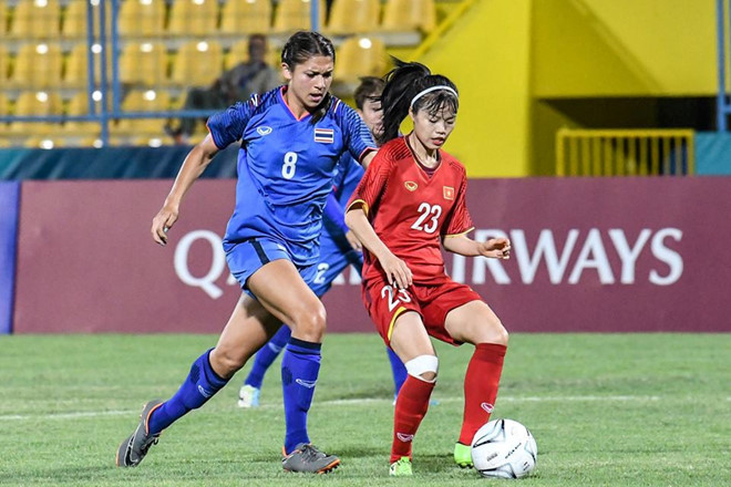 Hoàng Quỳnh thi đấu gần như trọn vẹn trận đấu gặp Thái Lan.