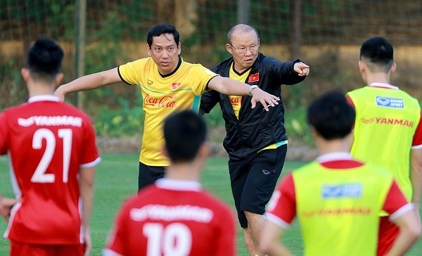 HLV Park Hang-seo chưa yên tâm với hàng phòng ngự.