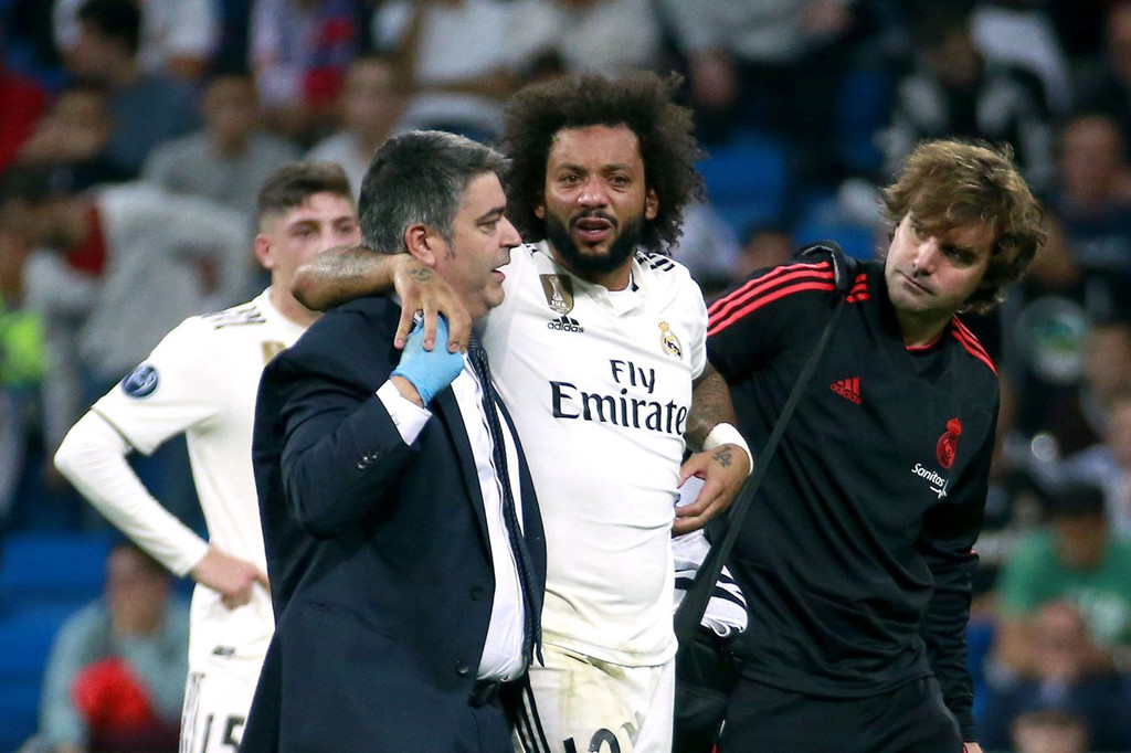 Marcelo dính chấn thương hồi giữa tuần, nhưng đã hồi phục.