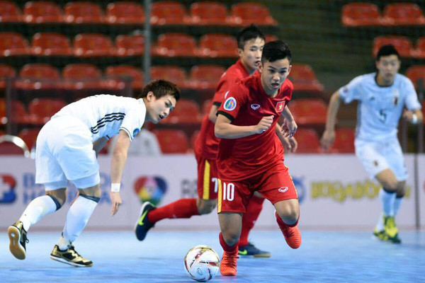 Ảnh bài viết Đội futsal Việt Nam thắng 9-0 trong trận ra quân tại giải Đông Nam Á