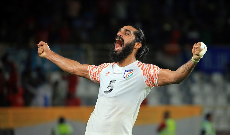 Sandesh Jhingan không thể giúp Ấn Độ vượt qua vòng bảng.
