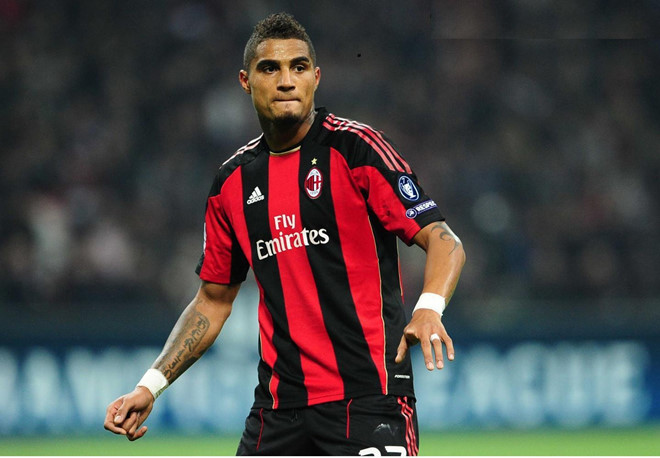 Boateng từng chơi rất hay trong màu áo AC Milan trước đây.