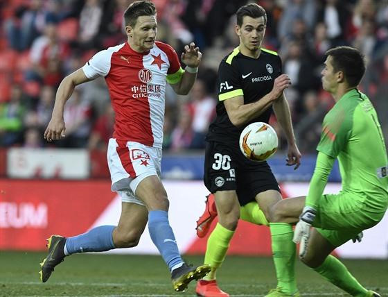 Filip Nguyễn và đồng đội Liberec Slovan có 1 điểm quý giá trên sân khách. Ảnh: Idnes.