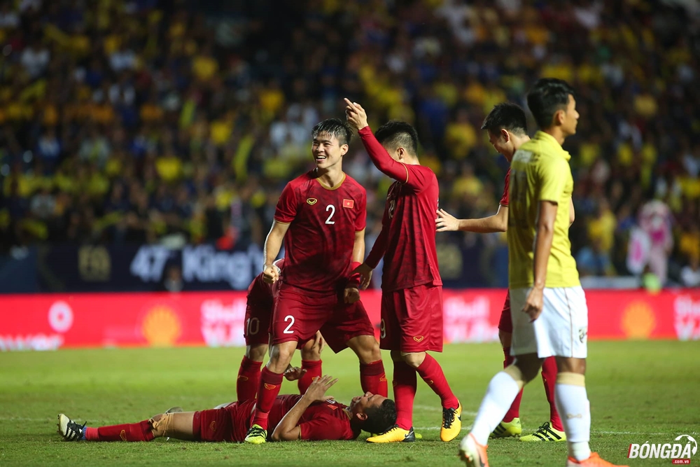 ĐT Việt Nam có thể giành quyền vòng đấu cuối cùng tranh vé dự VCK World Cup 2022. Ảnh Đình Viên.