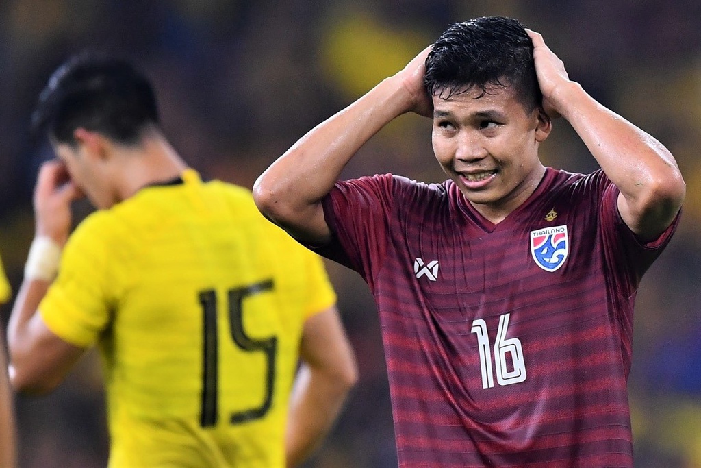 5. Phitiwat Sukjitthammakul (Chiangrai United): Tiền vệ sinh năm 1995 là trụ cột nơi tuyến giữa của Chiangrai United. Mùa giải năm ngoái, Phitiwat chơi tổng cộng 20 trận và giúp CLB đăng quang ngôi vô địch Thai League. Năm nay, anh chơi trọn vẹn 7 trận trên mọi đấu trường cho Chiangrai United trước khi các giải tạm hoãn vì dịch Covid-19. Tiền vệ người Thái Lan được Transfermarkt định giá 300.000 euro. Ảnh: Changsuek.