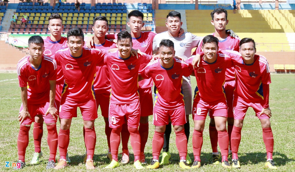 Đội hình U21 Đồng Tháp tham gia cá cược trong trận đấu gặp U21 Vĩnh Long vào ngày 19/6/2019 tại sân thi đấu Thành Long 1, TP.HCM.