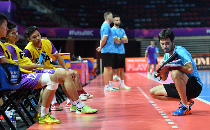 Tuyển futsal Việt Nam thi đấu ấn tượng tại VCK FIFA Futsal World Cup 2021.