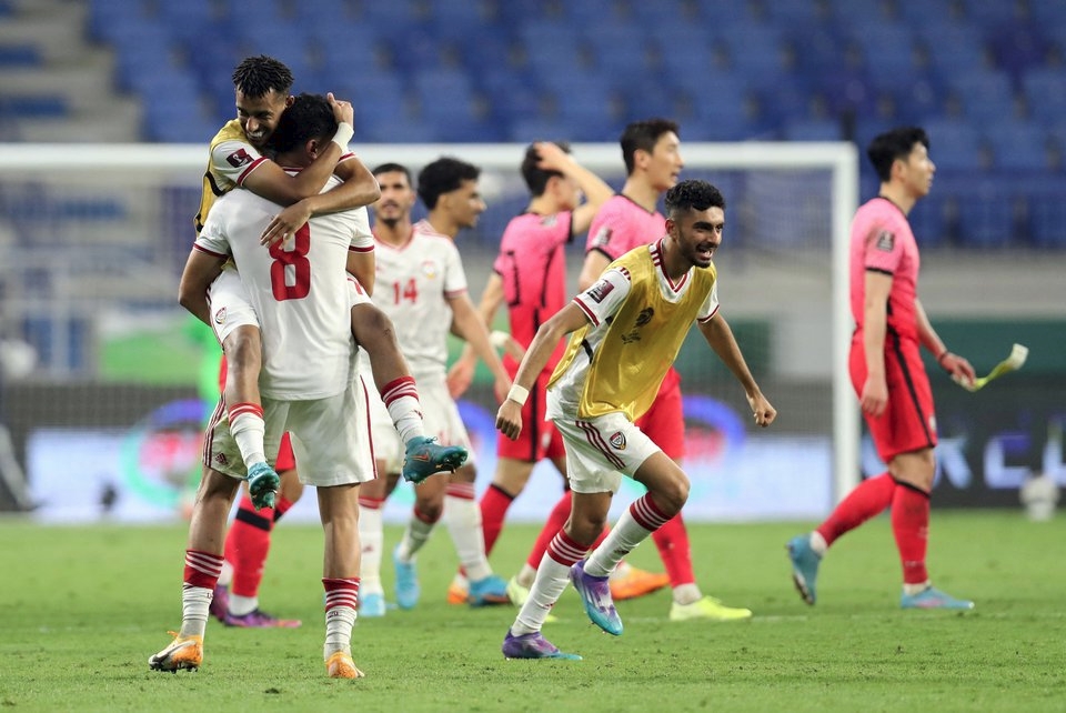 Ảnh bài viết UAE giành suất đá play-off World Cup sau trận thắng Hàn Quốc