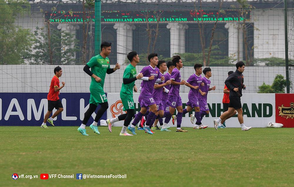 U23 Việt Nam tích cực chuẩn bị cho SEA Games 31.