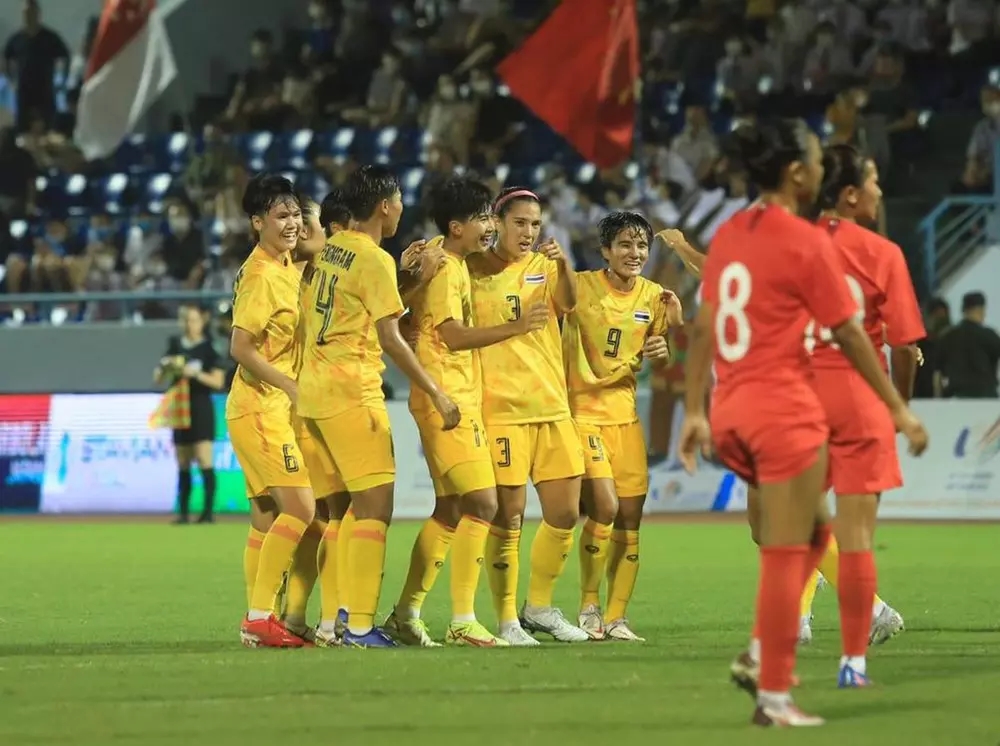 Ảnh bài viết Nữ Thái Lan khởi đầu như mơ ở SEA Games 31