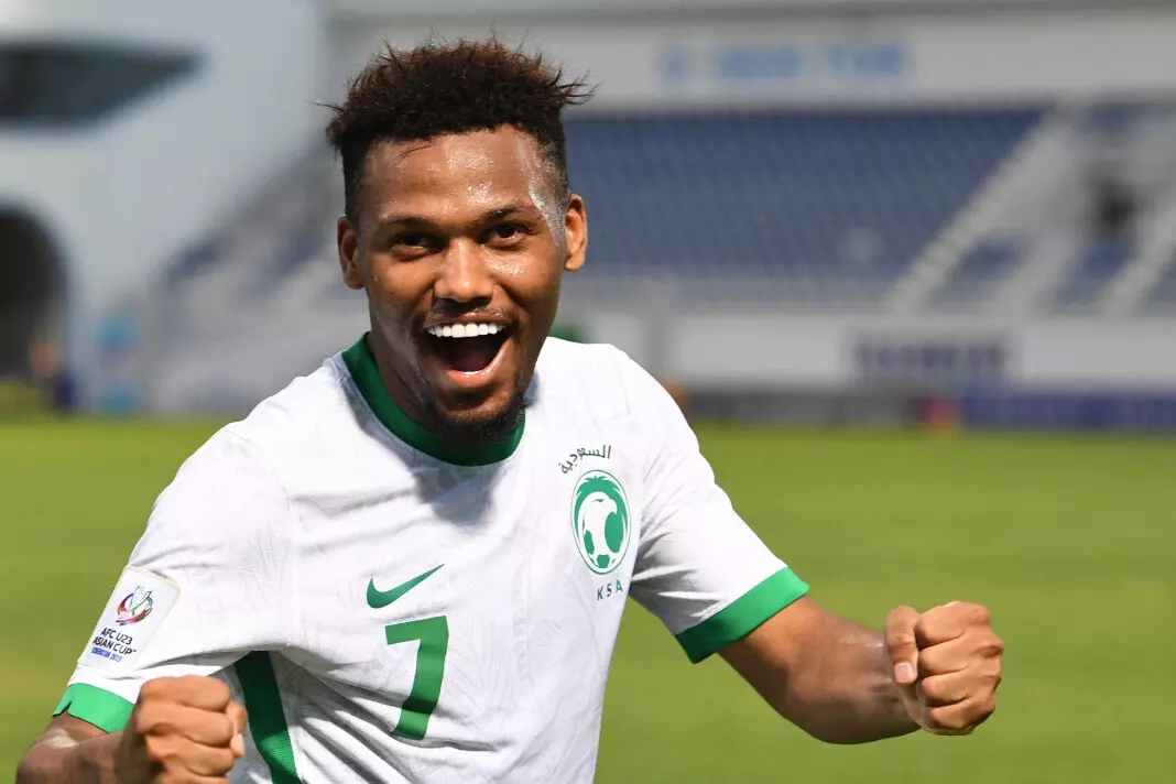 Ayman Yahya, nhân tố chính trên hàng công U23 Saudi Arabia.