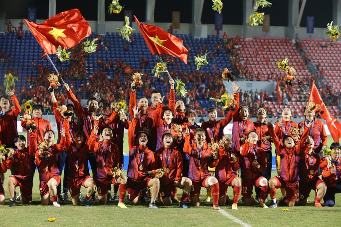 Tuyển nữ Việt Nam hướng mục tiêu bảo vệ "ngôi hậu" AFF Cup 2022.