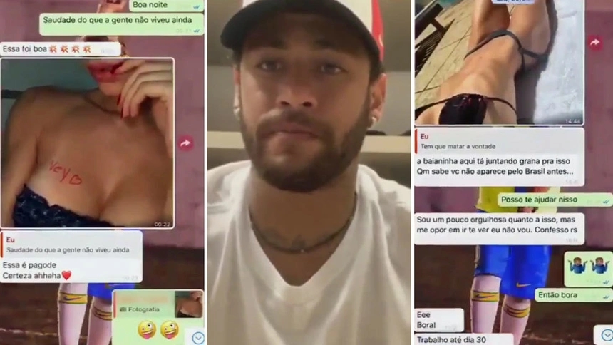 Ngôi sao khác từng dính líu vào nghi án hiếp dâm làNeymar. Năm 2019, cầu thủ người Brazil bị một người phụ nữ cáo buộc có hành vi xâm hại tình dục. Hai người đã nhắn tin trò chuyện trên Instagram, rồi sau đó Neymar đã mua vé máy bay để cô tới Paris từ Brazil.