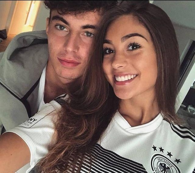 Sophia Weber, bạn gái Kai Havertz, là một trong những nàng WAGs có mặt tại Qatar.